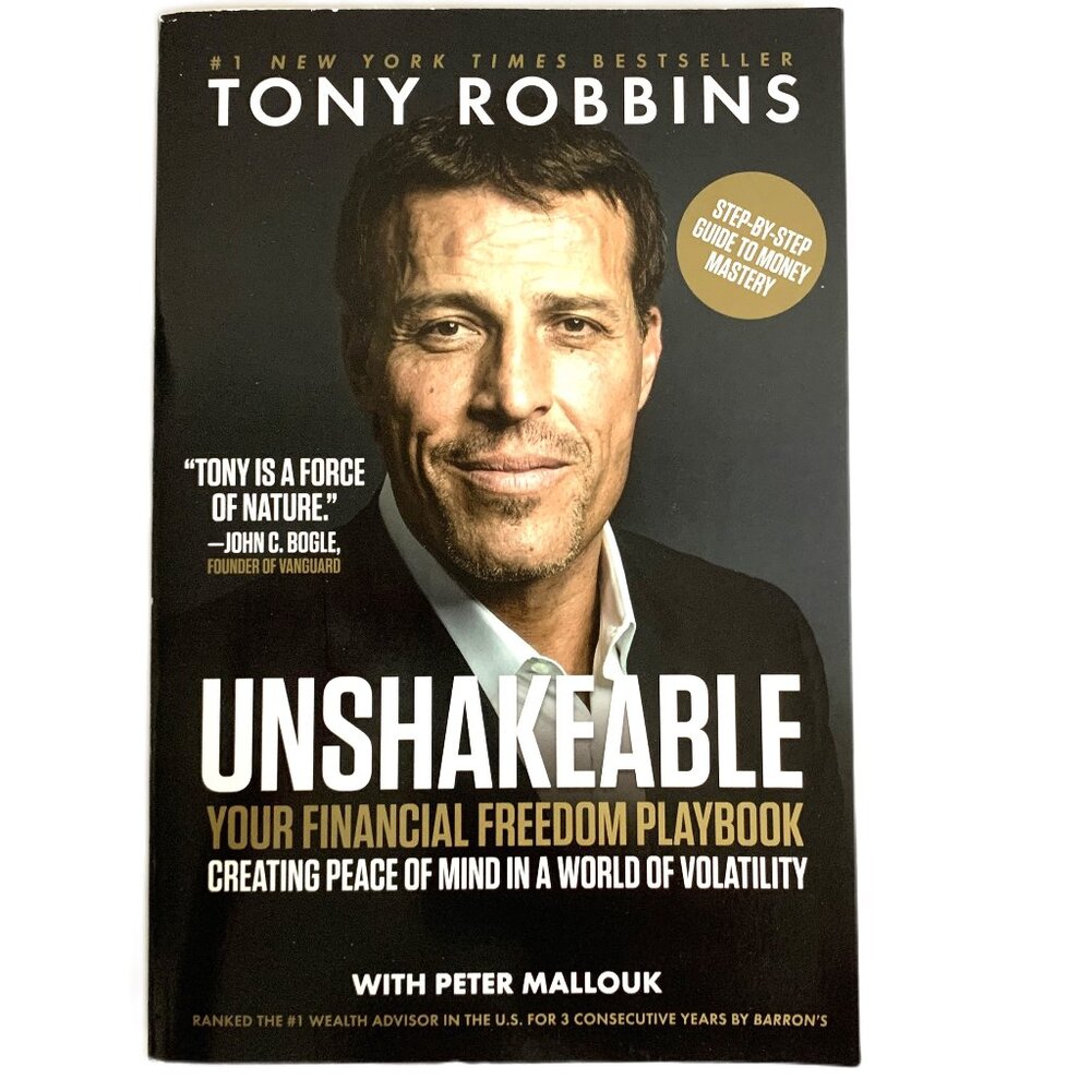 Tony Robbins Unshakeable Book 2017 Paperback